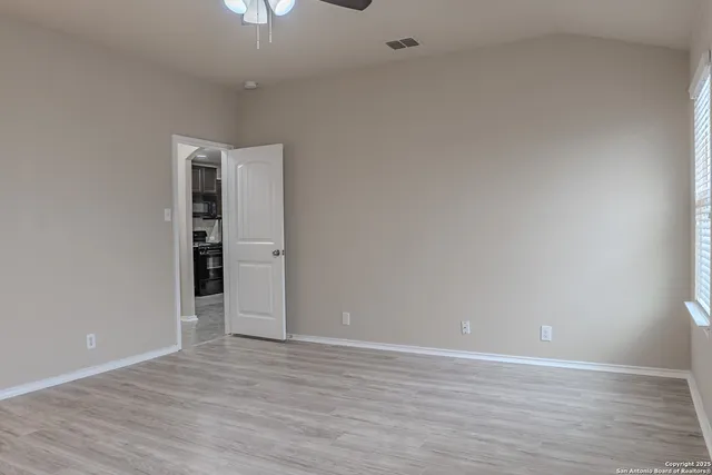 wooden floor in an empty room