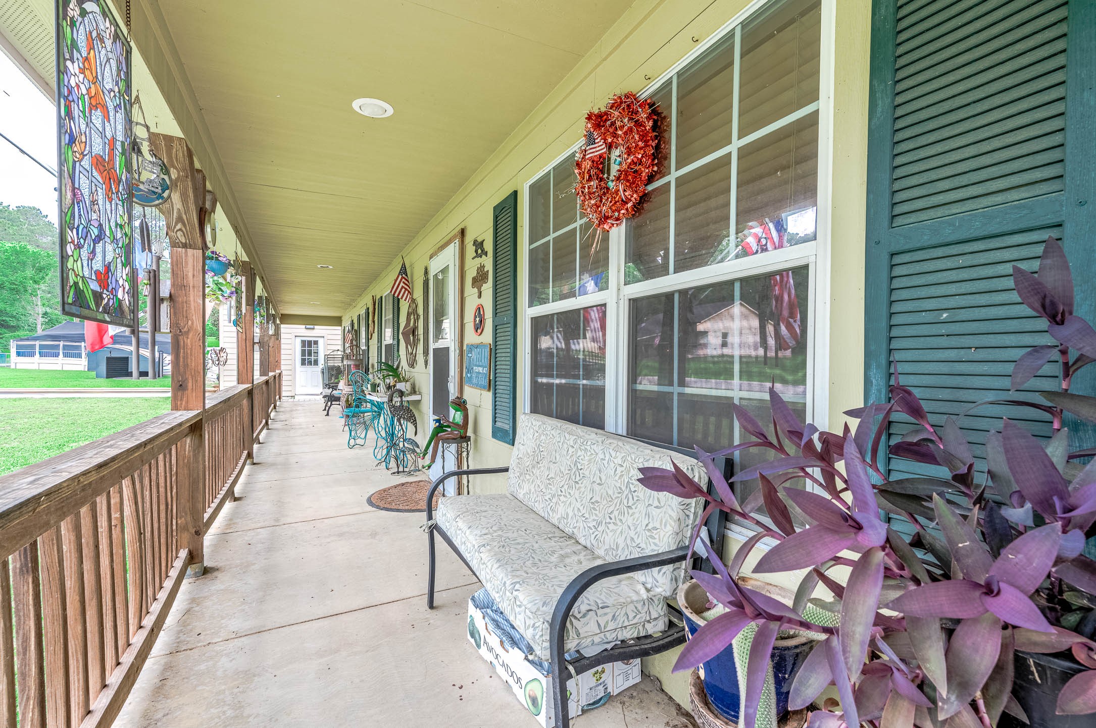 100 Magnolia Place Coldspring, TX 77331 - Photo 5 of 50 a outdoor space with lots of furniture and garden