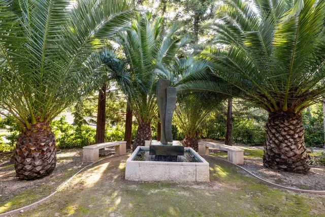 a view of a glass door with glass door