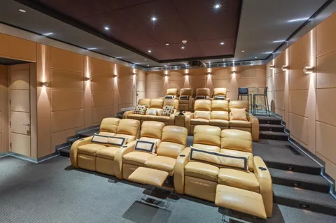 a view of a swimming pool with a backyard