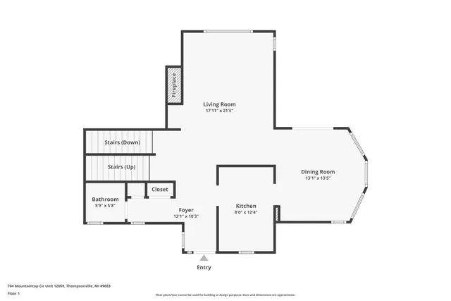 $780,000 | 12069 MountainTop Circle, Unit 704, Thompsonville, MI 49683