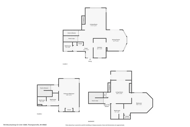 $780,000 | 12069 MountainTop Circle, Unit 704, Thompsonville, MI 49683