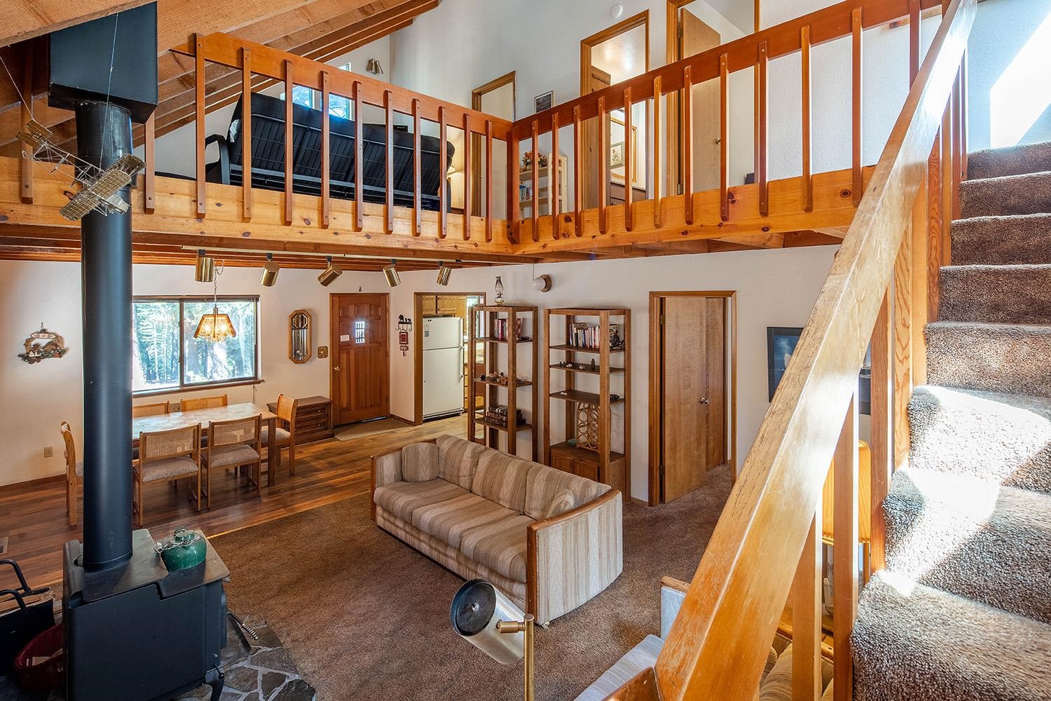 12119 Brookstone Drive Truckee, CA 96161 - Photo 8 of 21 a view of a building with stairs and furniture