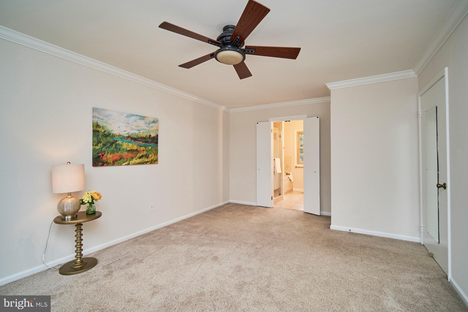 1924 Batten Hollow Road Vienna, VA 22182 - Photo 22 of 41 Master Bedroom Suite with Crown Molding