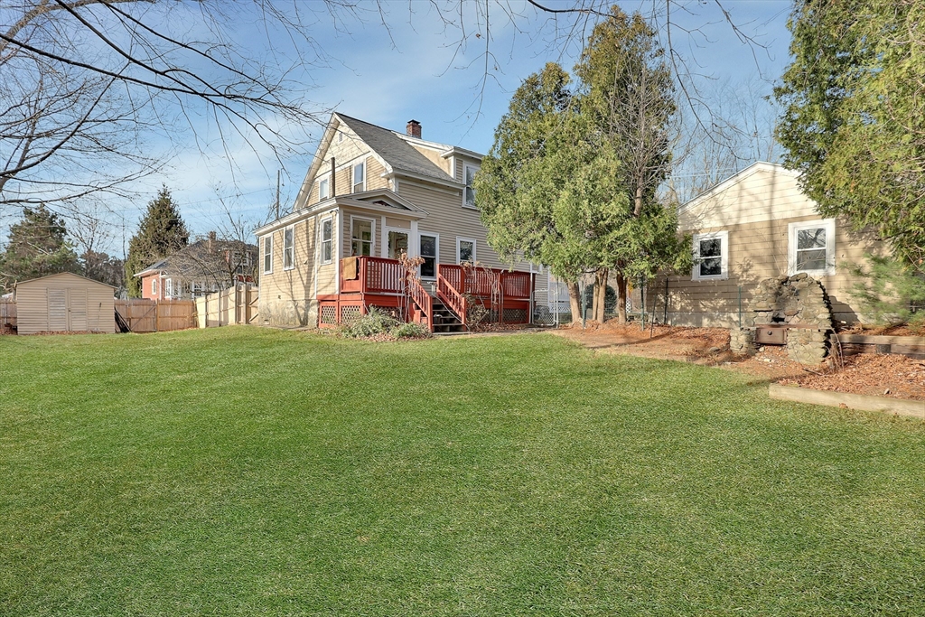 14 Tyler Street Methuen, MA 01844 - Photo 23 of 29 a view of a house with a yard