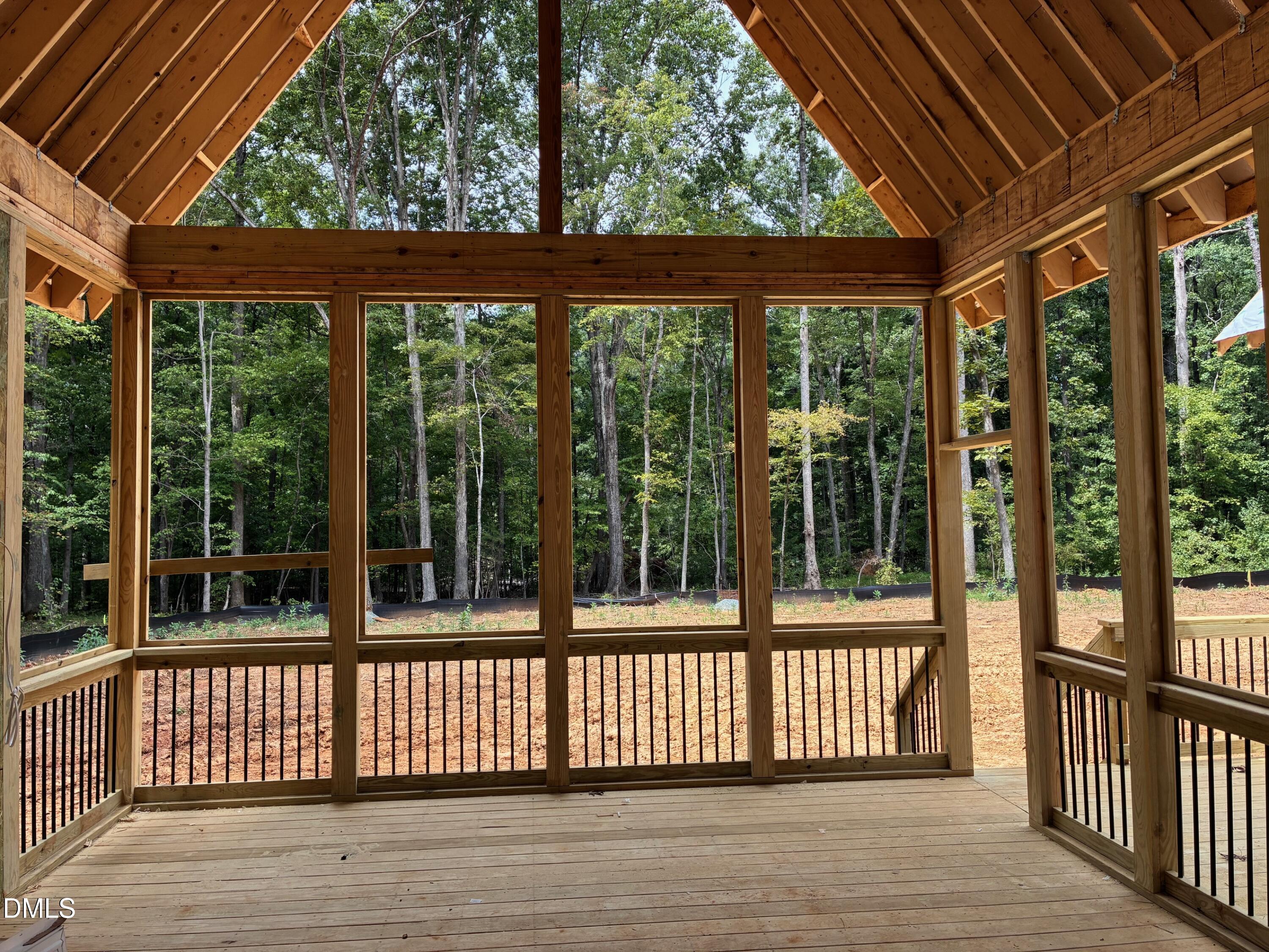 638 Old Goldston Road Pittsboro, NC 27312 - Photo 27 of 28 a view of a wooden deck