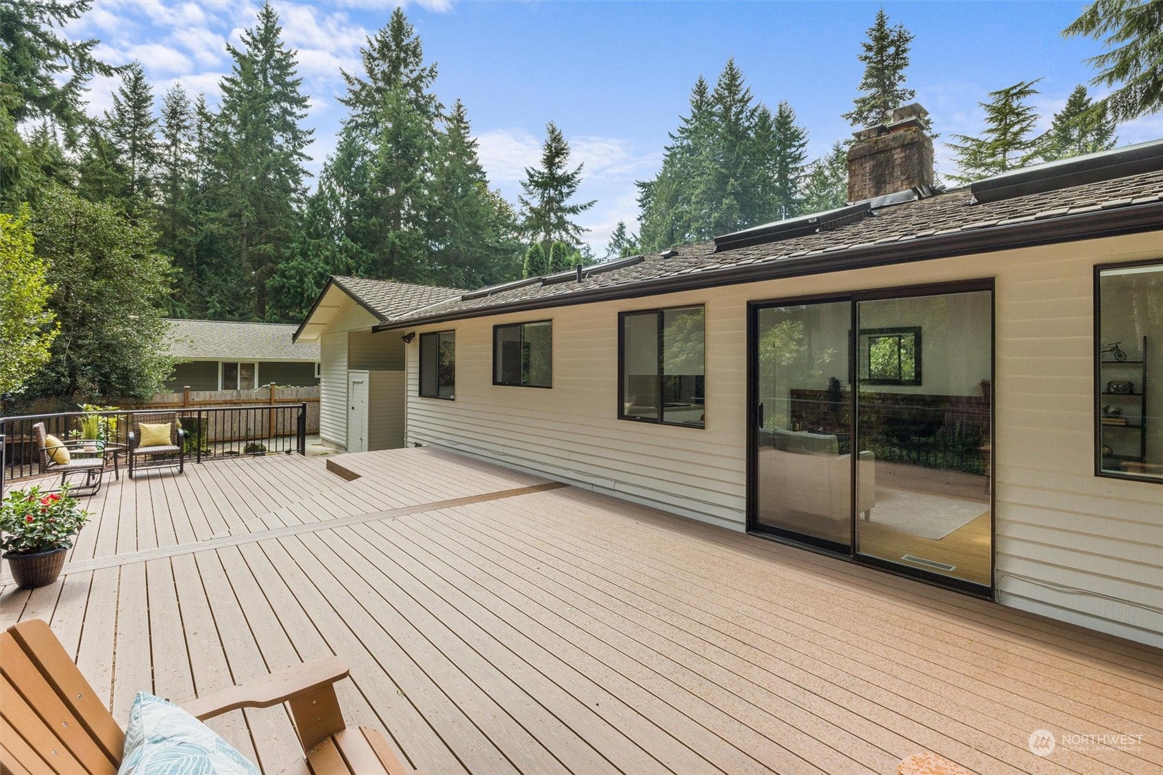 17631 7th Avenue West Bothell, WA 98012 - Photo 30 of 38 a view of a house with backyard and sitting area