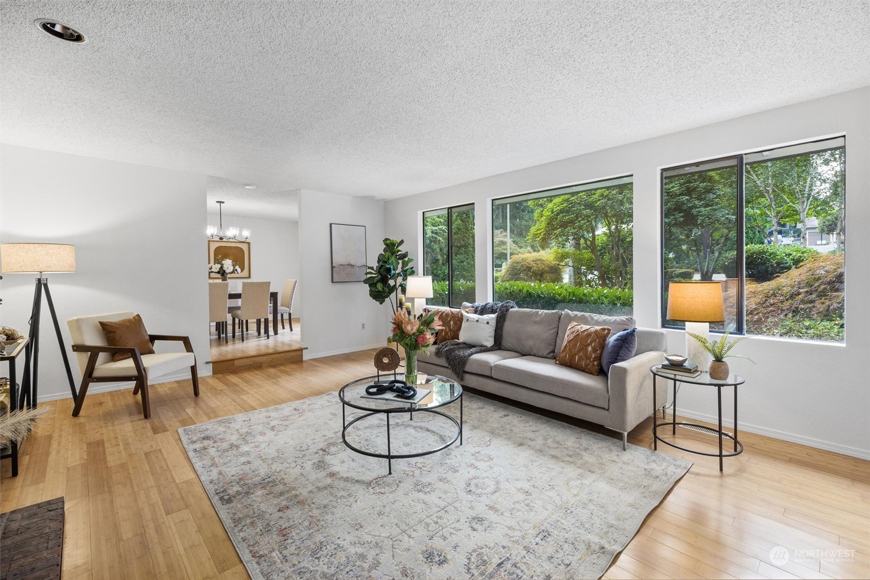 17631 7th Avenue West Bothell, WA 98012 - Photo 9 of 38 a living room with furniture and a large window