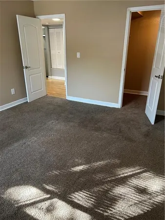 a view of empty room