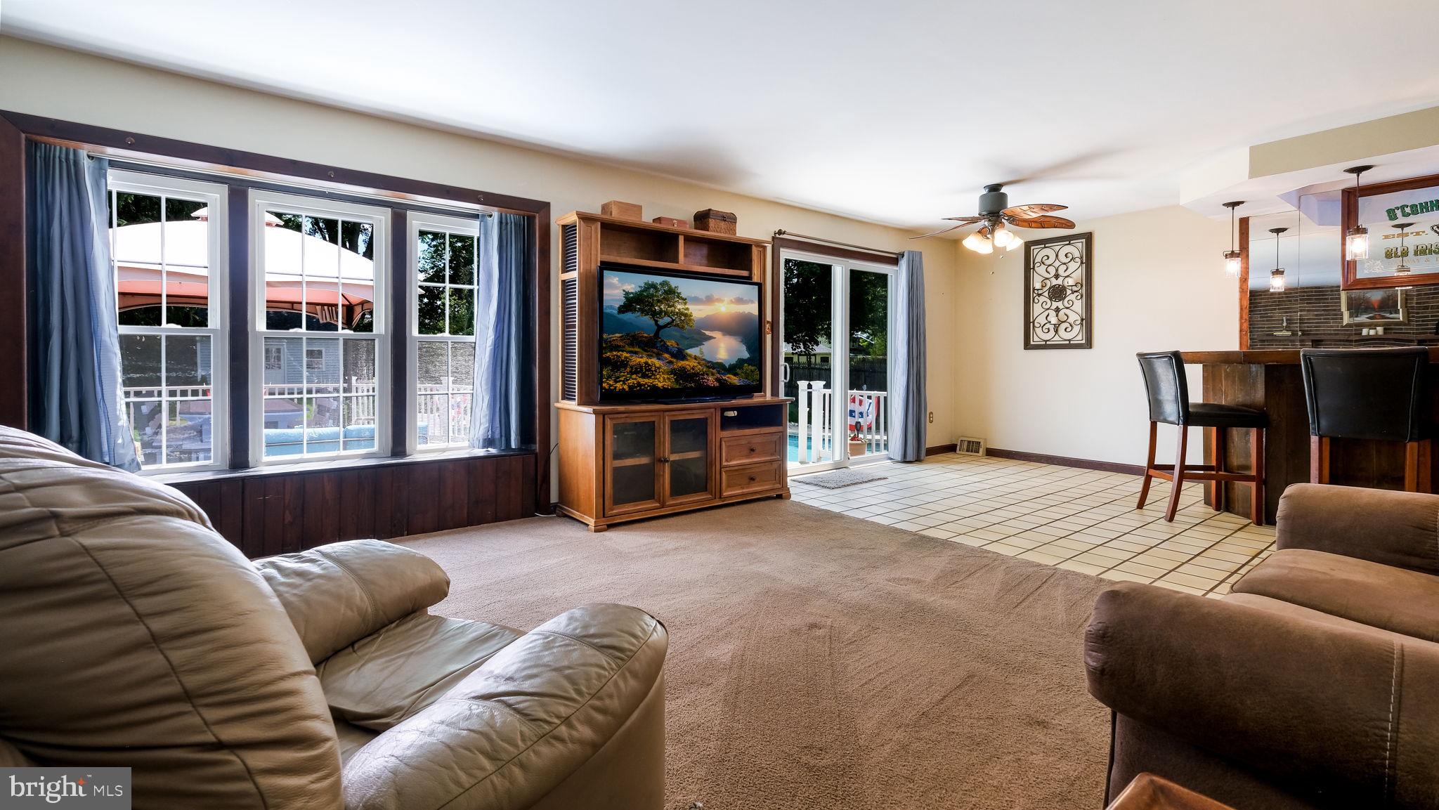 1267 Dahlia Road Warminster, PA 18974 - Photo 15 of 39 F/R with sliding door to the wonderful backyard