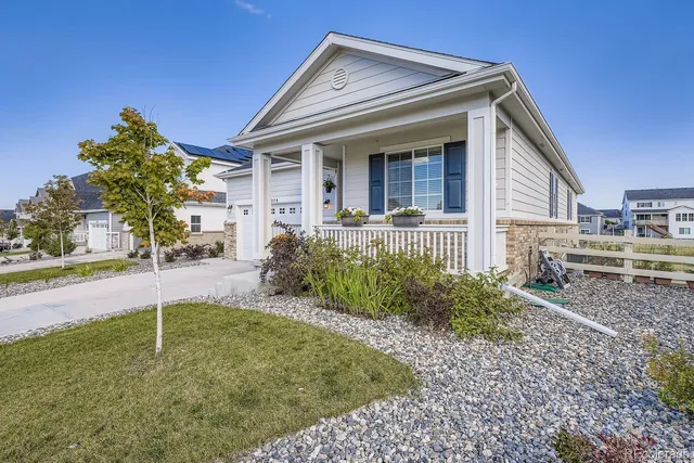 a house view with a outdoor space