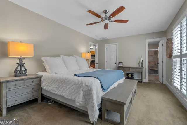 a room with storage and utility