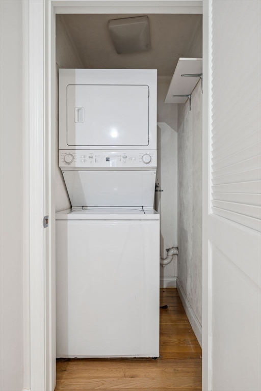 172 Cottage Street, Unit 2 Boston, MA 02128 - Photo 27 of 33 a utility room with dryer and washer