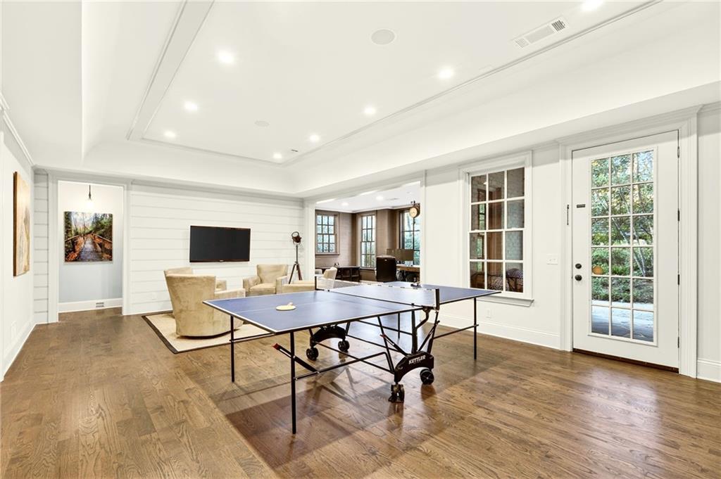 120 Burdette Trail Atlanta, GA 30327 - Photo 47 of 69 a view of a dining room with furniture window and wooden floor