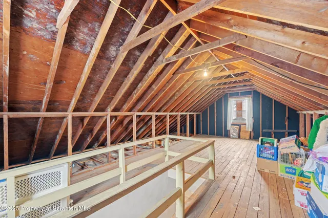 a view of backyard with deck