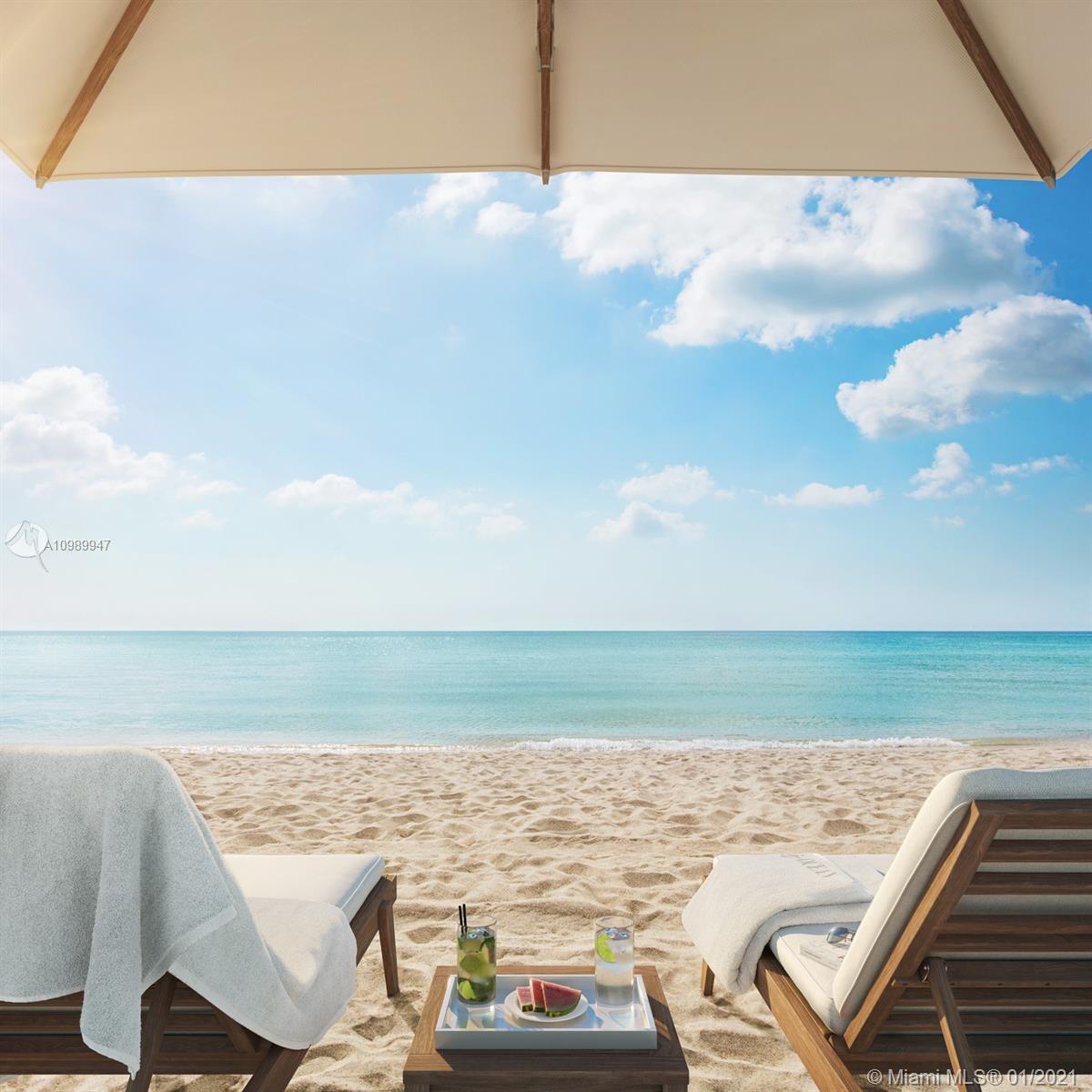 5775 Collins Avenue, Unit PH Miami Beach, FL 33140 - Photo 3 of 23 a view of an ocean from a terrace