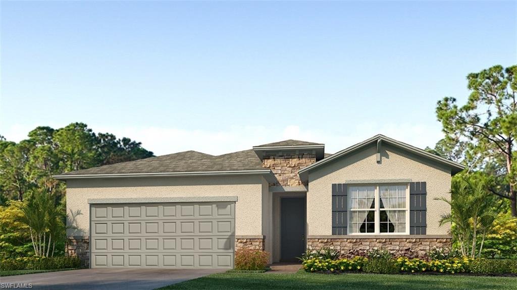 17713 Shade Tree Loop Punta Gorda, FL 33982 - Photo 1 of 28 View of front of property featuring a garage
