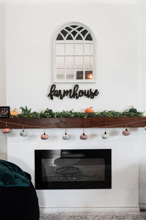 1624 Cemetery Road Royse City, TX 75189 - Photo 18 of 40 a view of a living room with a fireplace