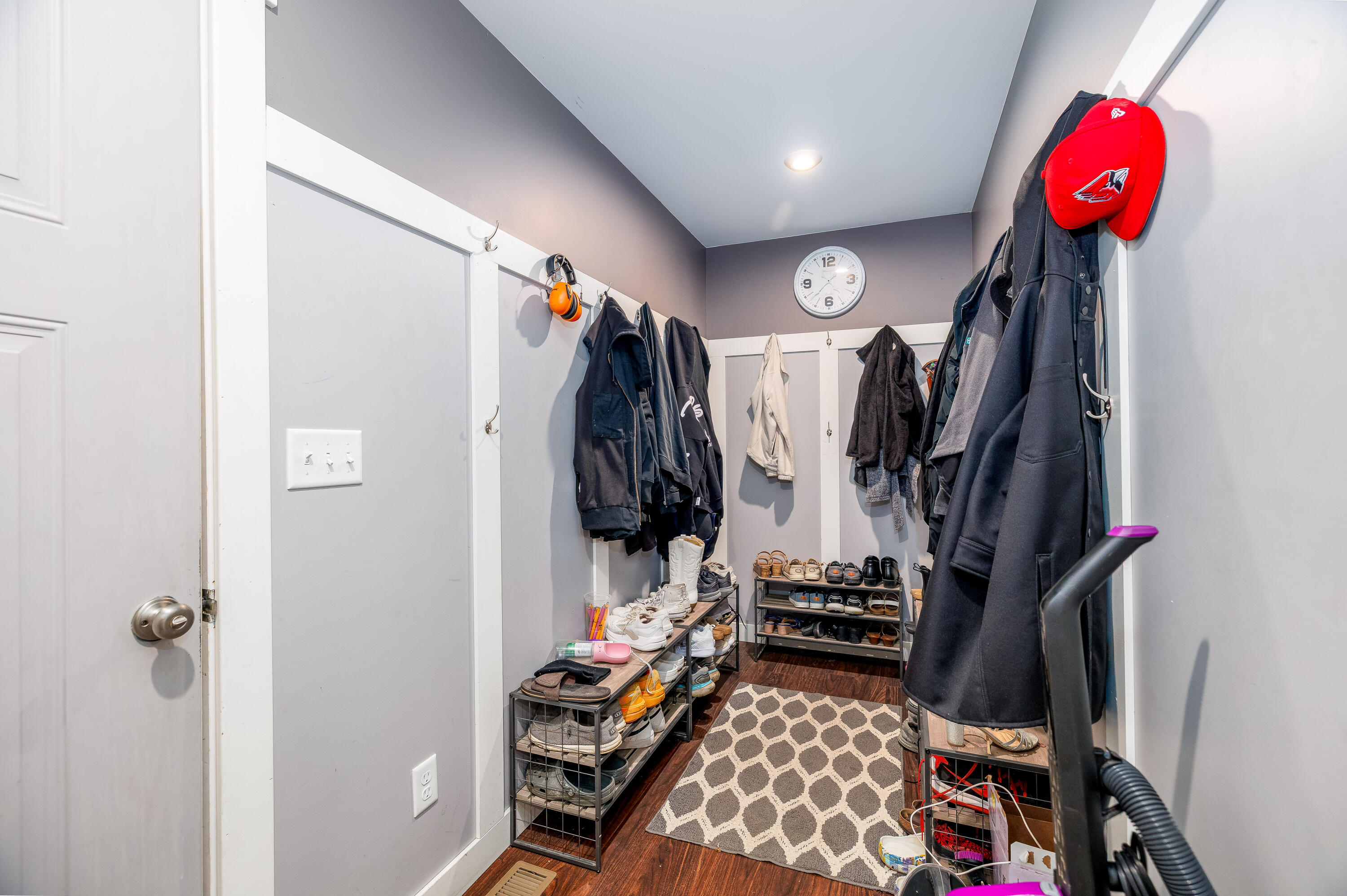 6795 Whispering Woods Drive Demotte, IN 46310 - Photo 34 of 64 a view of walk in closet with clothes and shoes