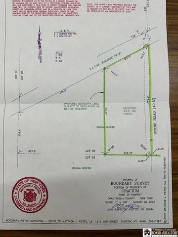 $39,900 | Stone Road West, Pomfret, NY 14063