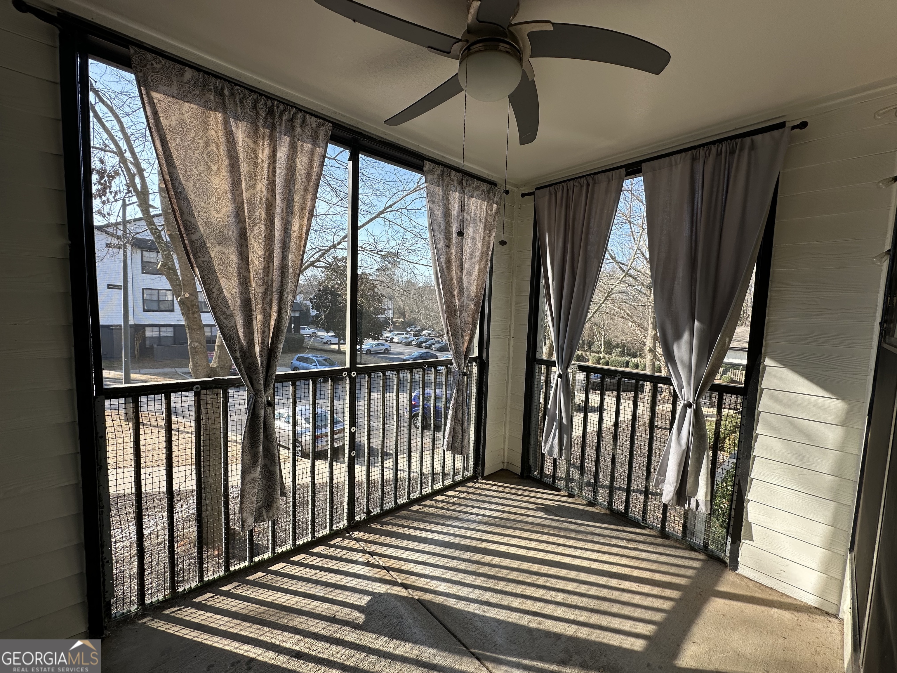 211 North Avenue Athens, GA 30601 - Photo 16 of 18 a view of a balcony with wooden floor