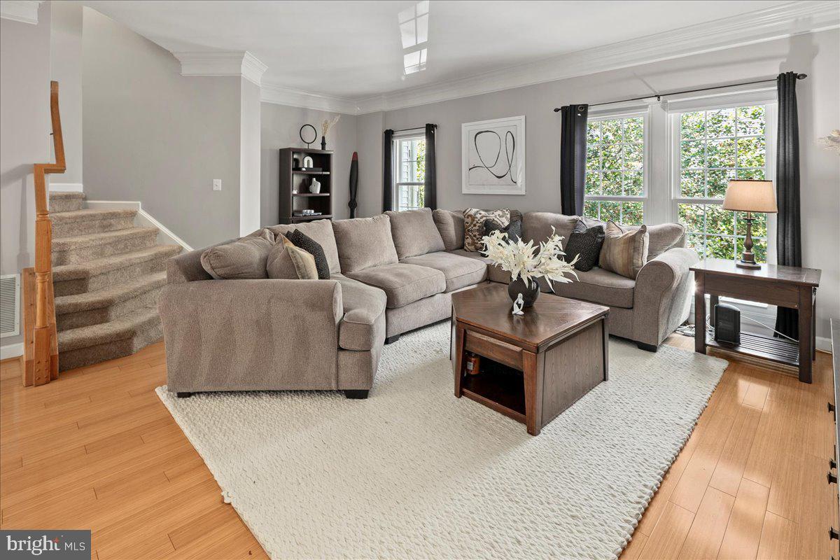 6347 Simmer Circle Springfield, VA 22150 - Photo 14 of 47 a living room with furniture and a large window