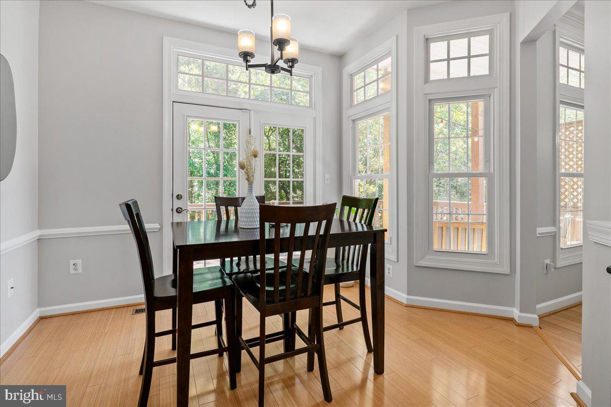6347 Simmer Circle Springfield, VA 22150 - Photo 24 of 47 a view of a dining room with furniture window and outside view