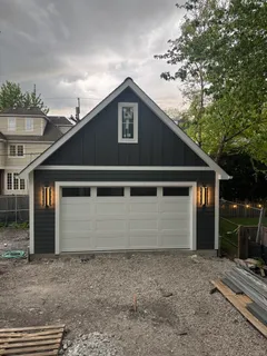 a house with a yard