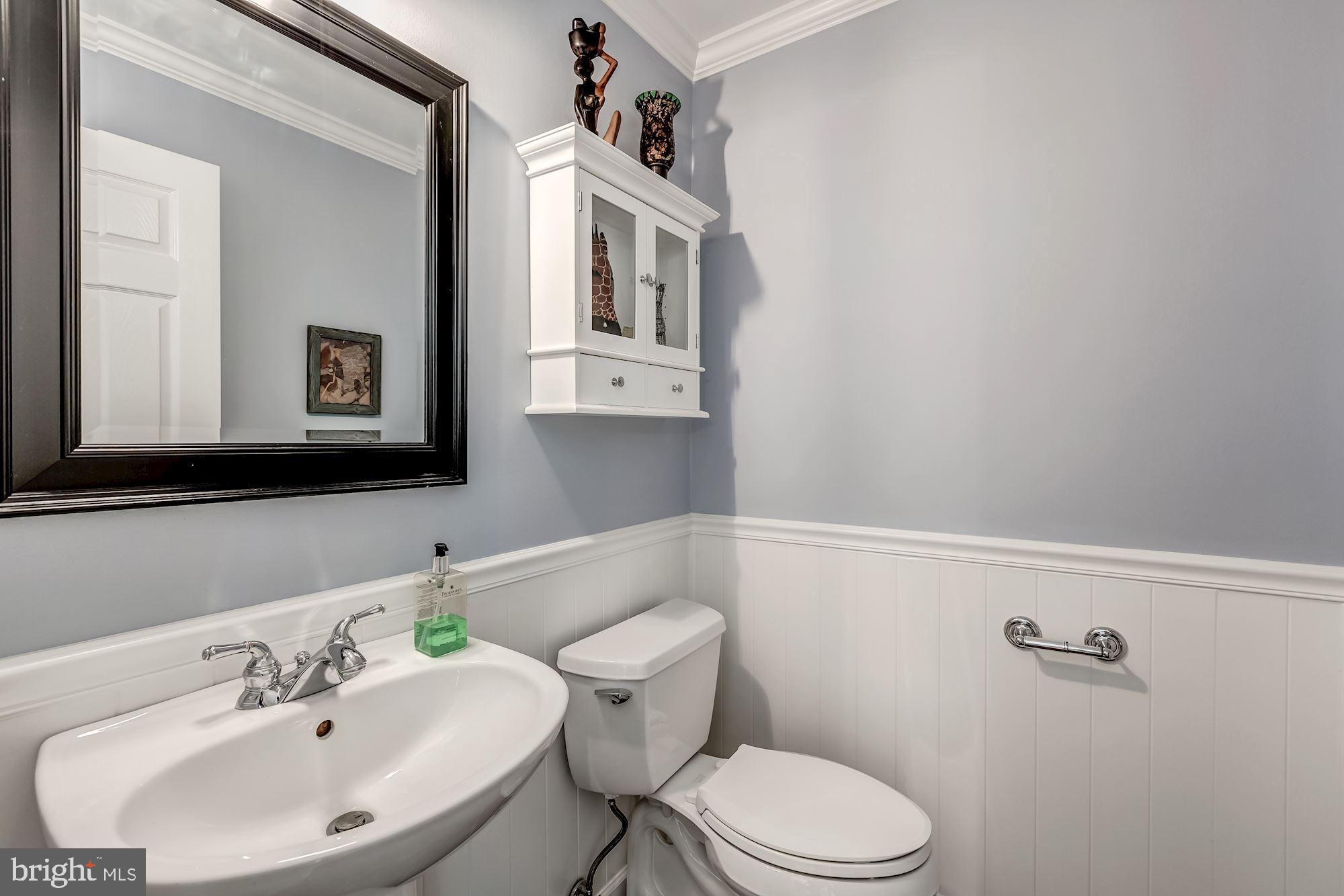 1205 Wild Hawthorn Way Reston, VA 20194 - Photo 28 of 53 Updated Powder room has bead board lower walls