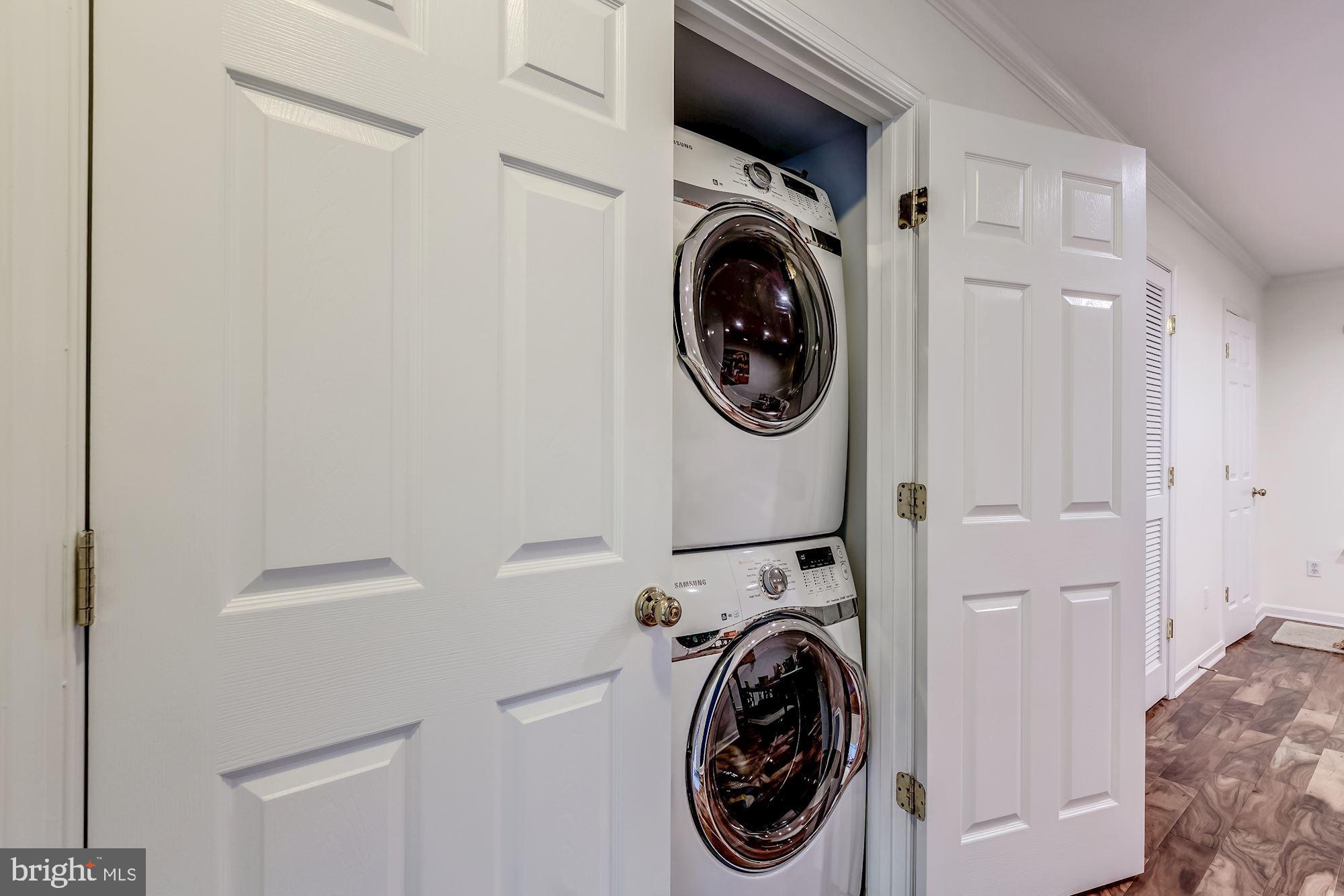 1205 Wild Hawthorn Way Reston, VA 20194 - Photo 47 of 53 convenient Laundry room with full size W/D