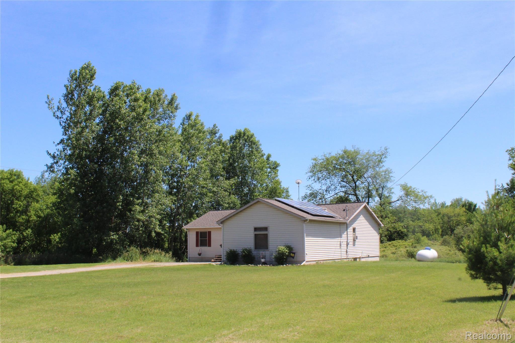 Large front yard