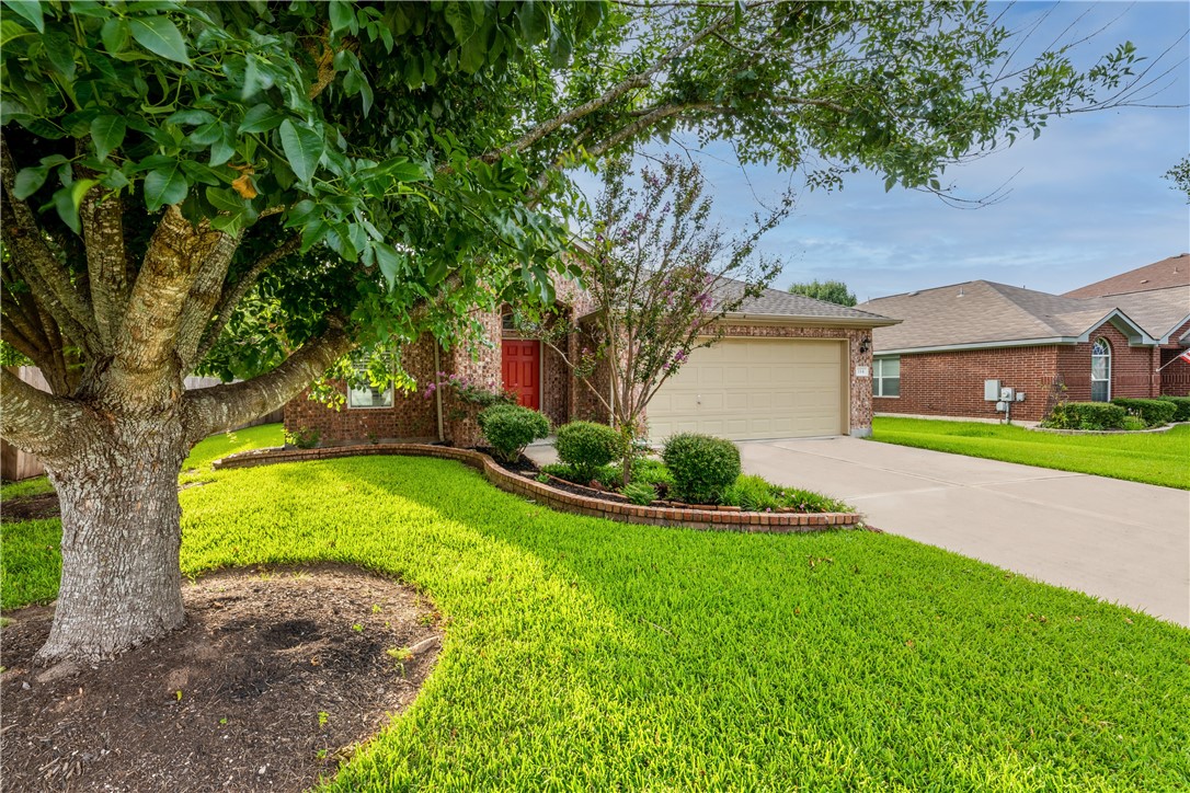 114 Inman Drive Hutto, TX 78634 - Photo 3 of 20 a view of a garden with a house