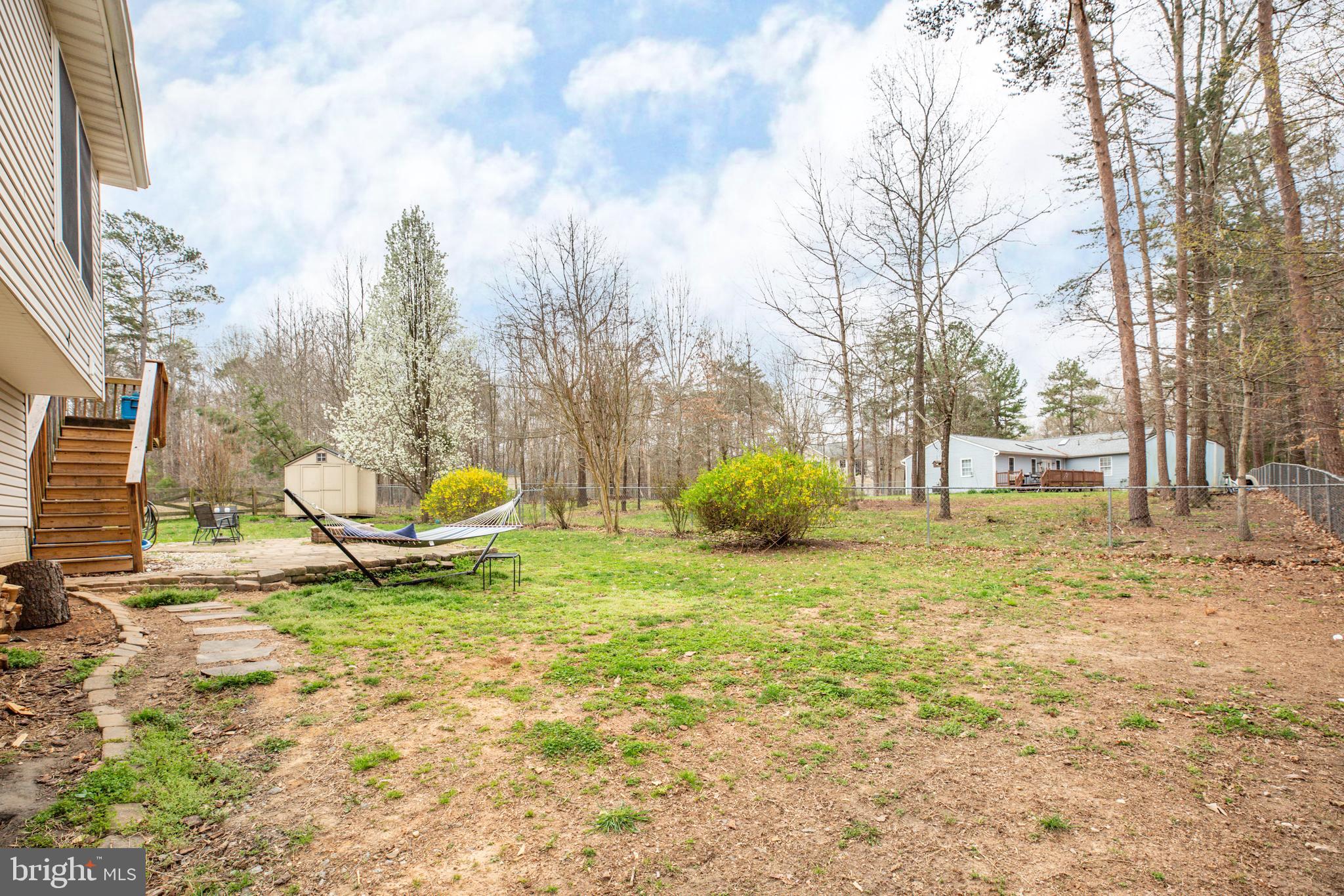 1097 Branch Road Ruther Glen, VA 22546 - Photo 25 of 30 Fenced backyard