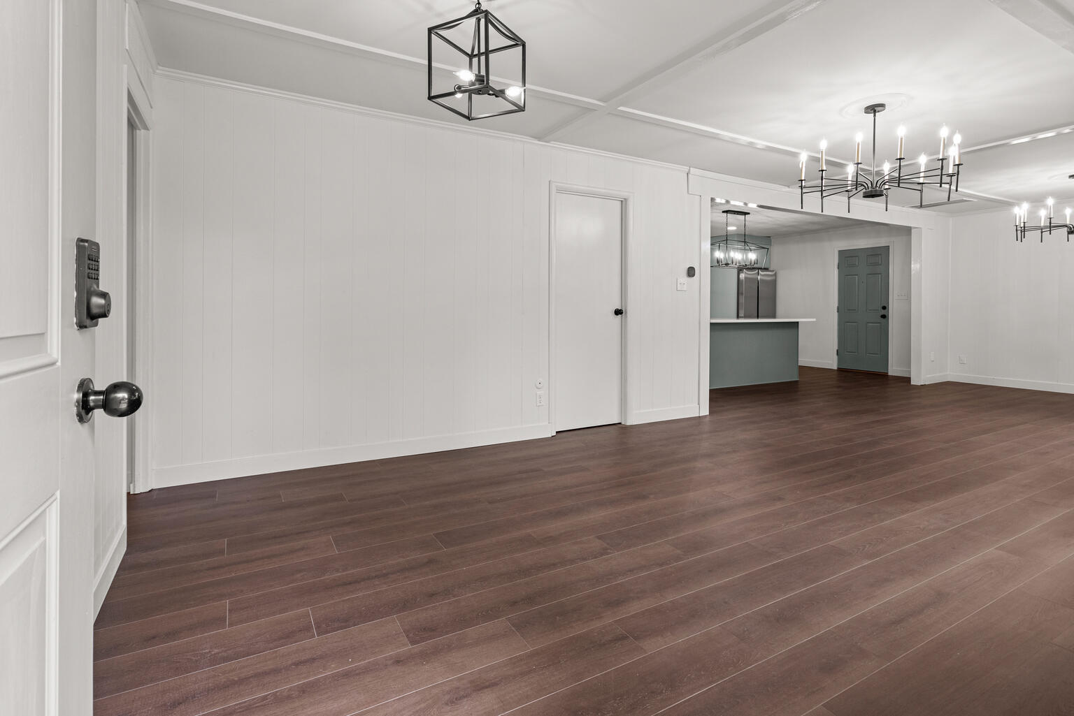 1802 Meadow Drive Champaign, IL 61821 - Photo 12 of 30 a view of a kitchen with a sink and a refrigerator