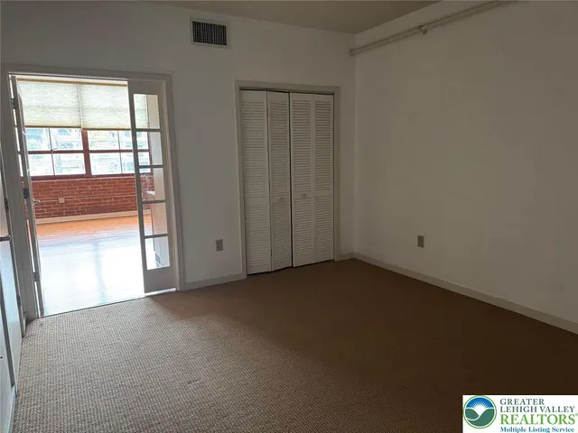 a view of a rack on the wall