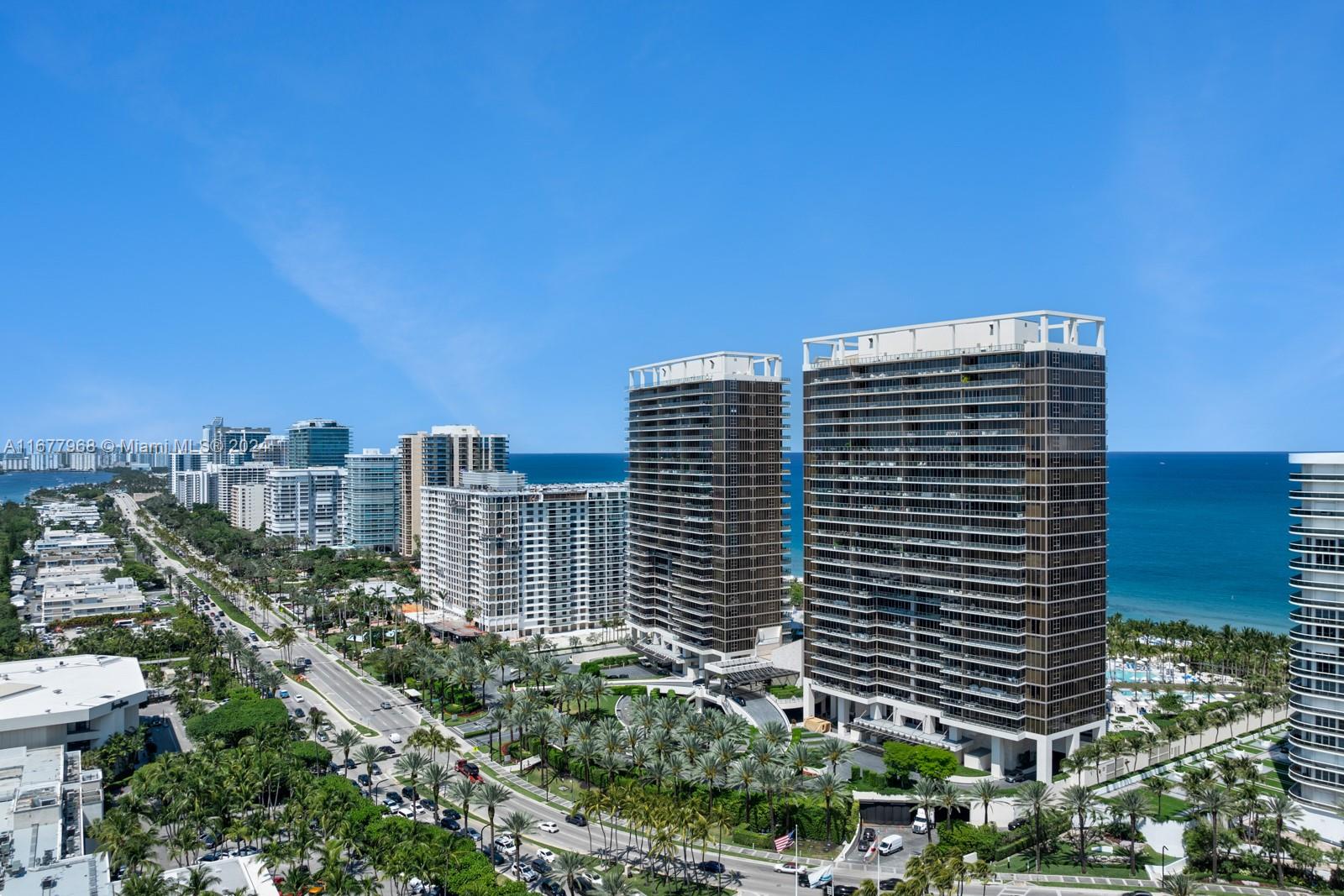 9705 Collins Avenue, Unit 501N Bal Harbour, FL 33154 - Photo 28 of 30 a view of a building with a city view