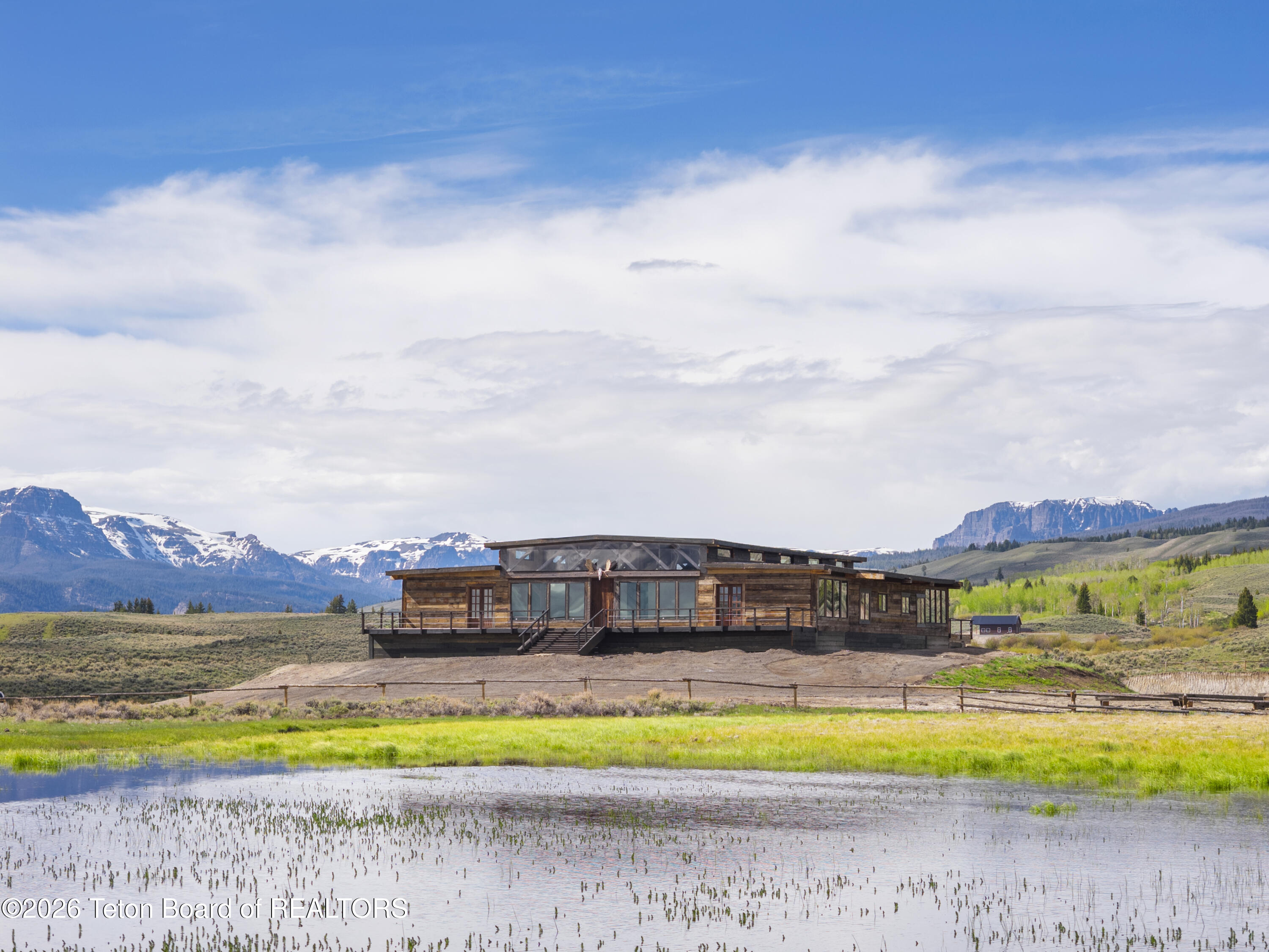 169 Ramshorn Ranch Road Dubois, WY 82513 - Photo 10 of 21 spring fed pond