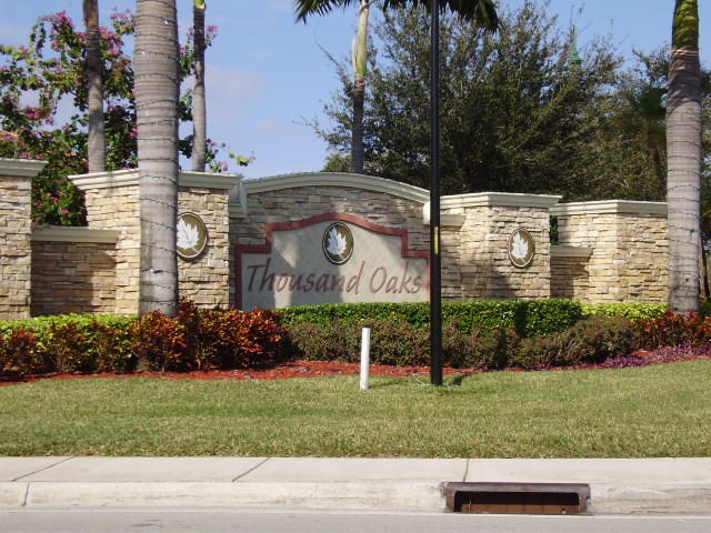 2069 Oakhurst Way Riviera Beach, FL 33404 - Photo 27 of 27 Thousand Oaks Entrance