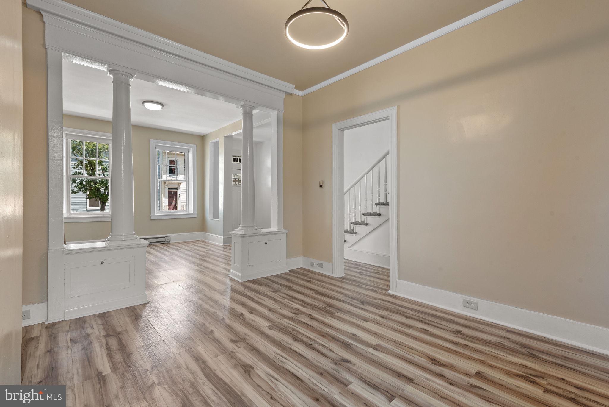 126 North Queen Street York, PA 17403 - Photo 8 of 33 wooden floor in an empty room