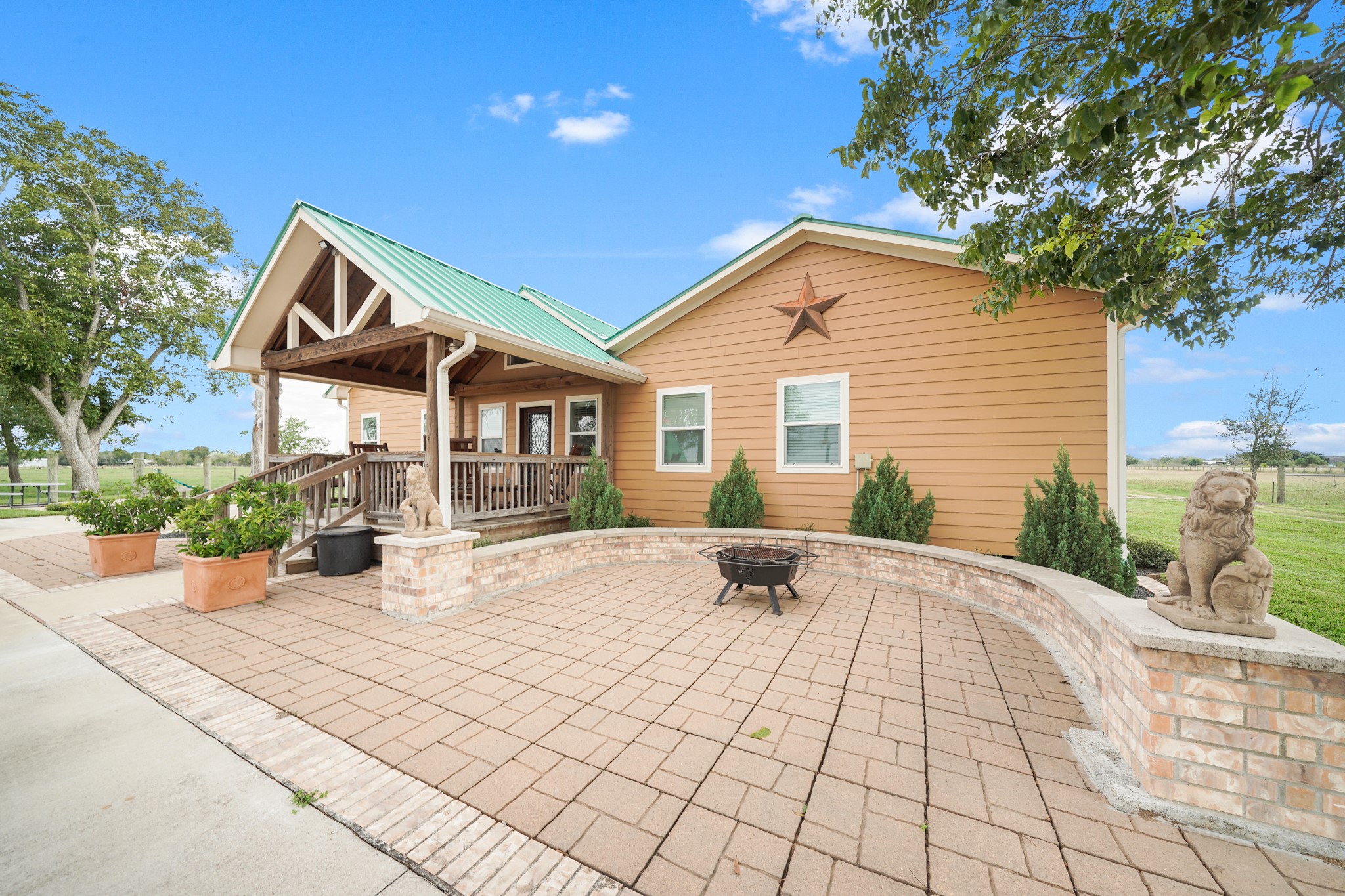 10507 Padon Road Needville, TX 77461 - Photo 12 of 48 a house view with a outdoor space