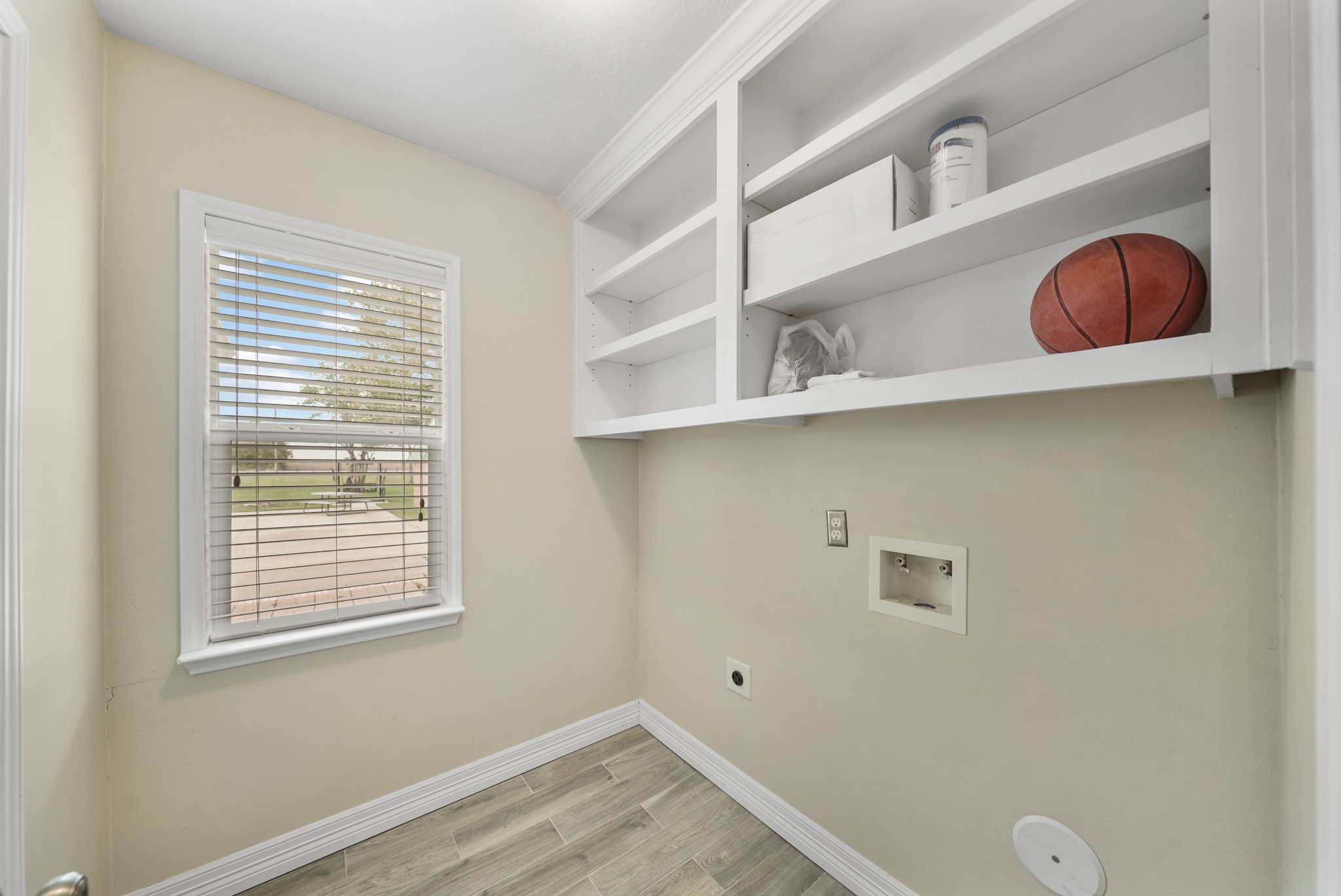 10507 Padon Road Needville, TX 77461 - Photo 37 of 48 a view of storage and utility room with a window