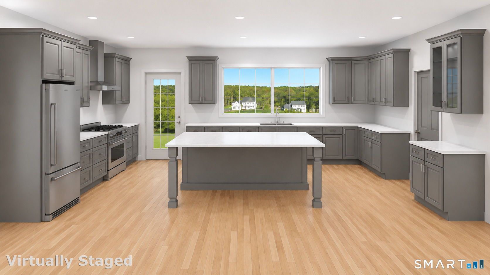 65 Saw Mill Road Burlington, CT 06013 - Photo 6 of 25 Kitchen virtually rendered