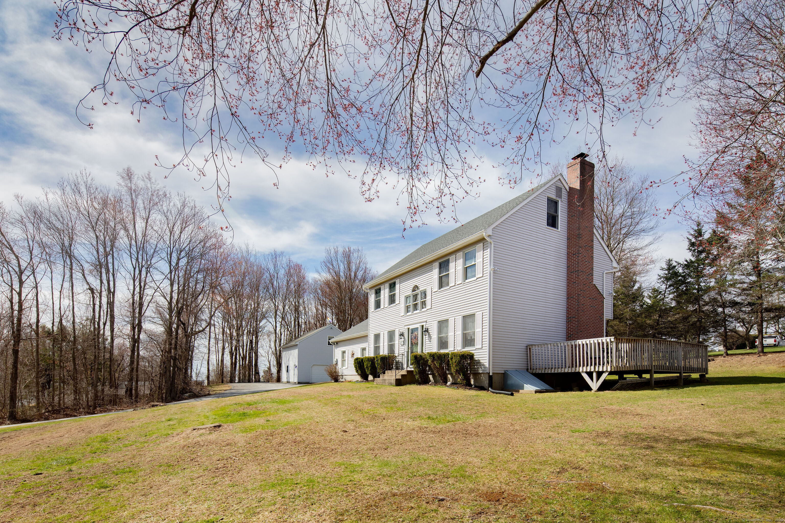 Side view of home