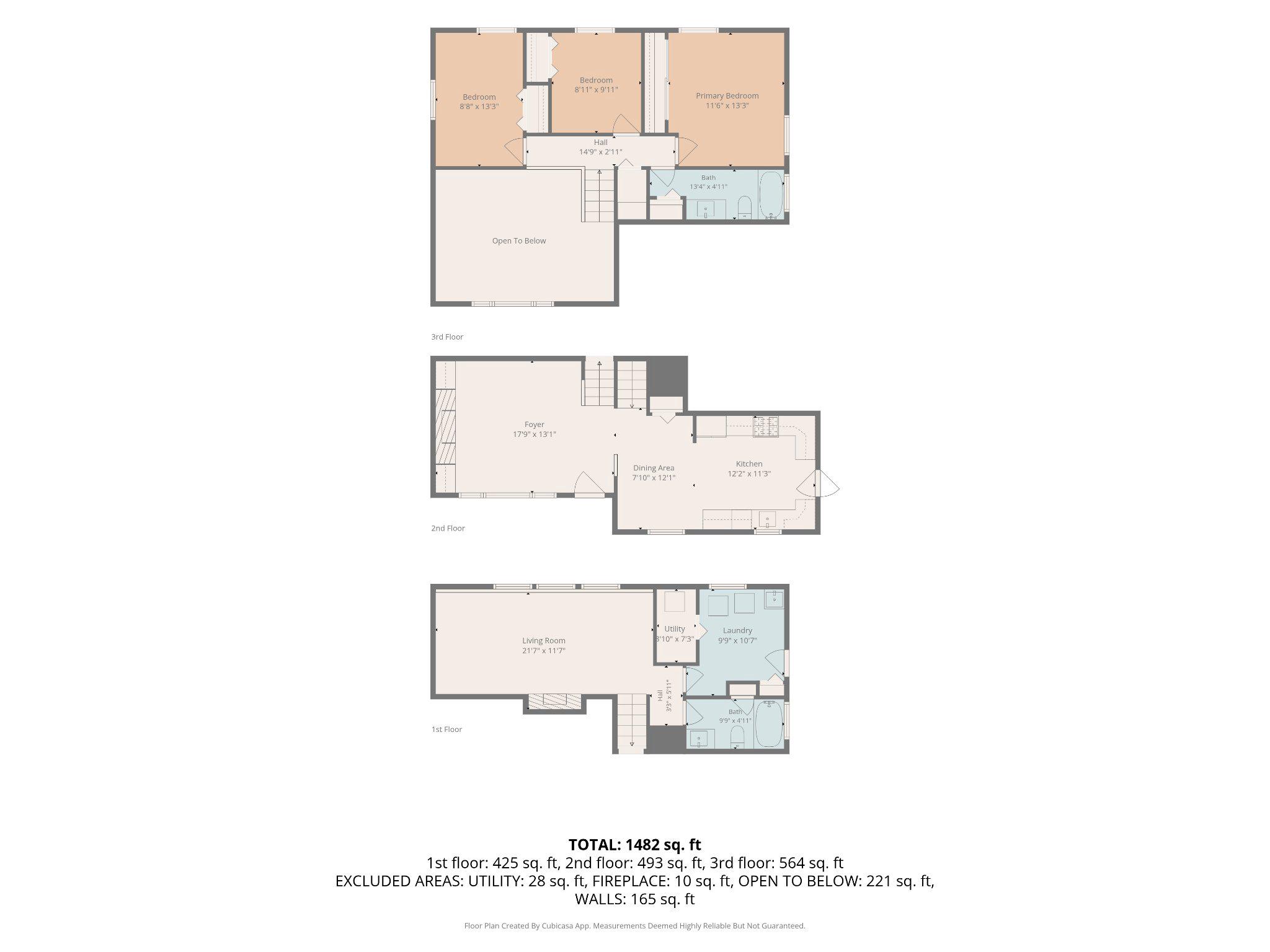 8930 Parlo Road Baltimore, MD 21236 - Photo 36 of 36 Floor Plan