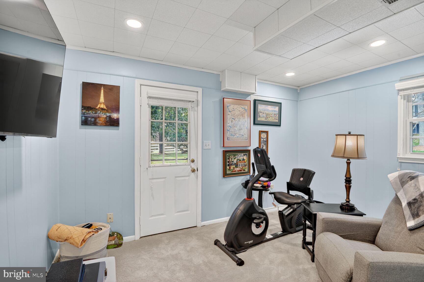 5382 View Point Court Sykesville, MD 21784 - Photo 15 of 32 a view of a room with gym equipment