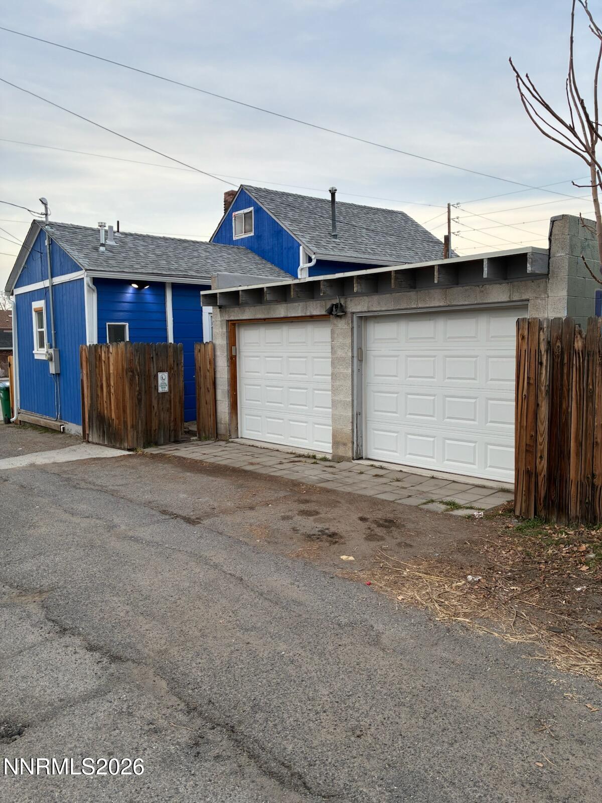 112 Keystone Avenue, Unit 1/2 Reno, NV 89503 - Photo 13 of 13 Garage & Alley