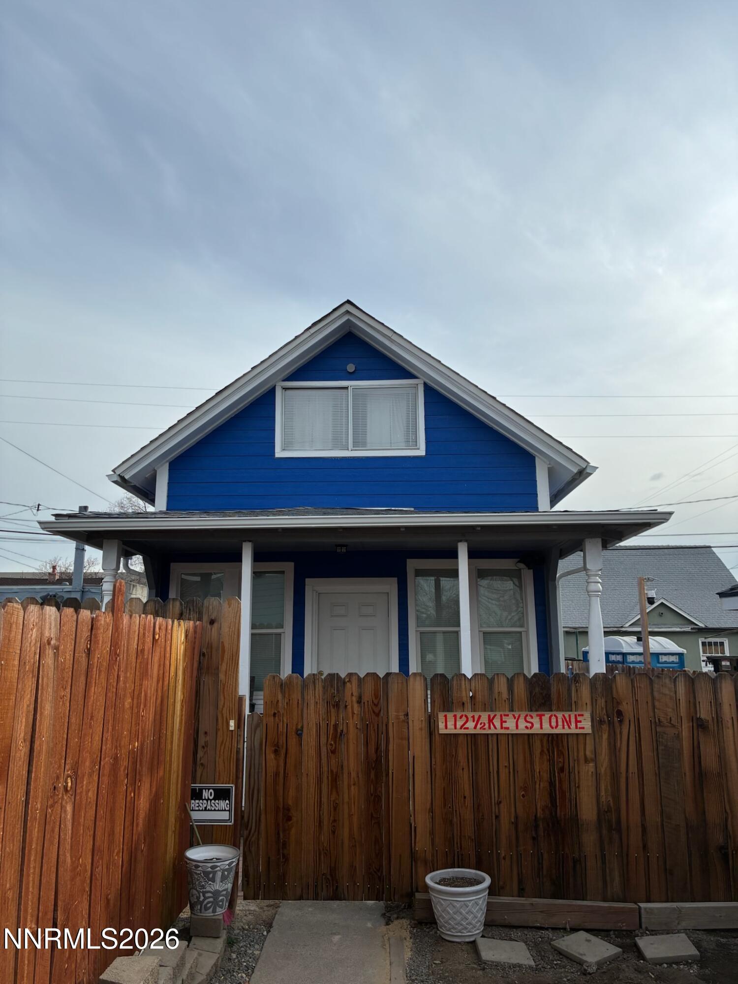 112 Keystone Avenue, Unit 1/2 Reno, NV 89503 - Photo 2 of 13 Front view Daytime