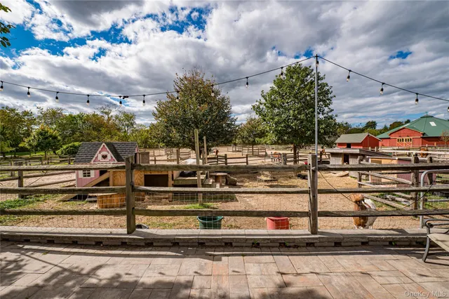 a view of outdoor space with swimming pool