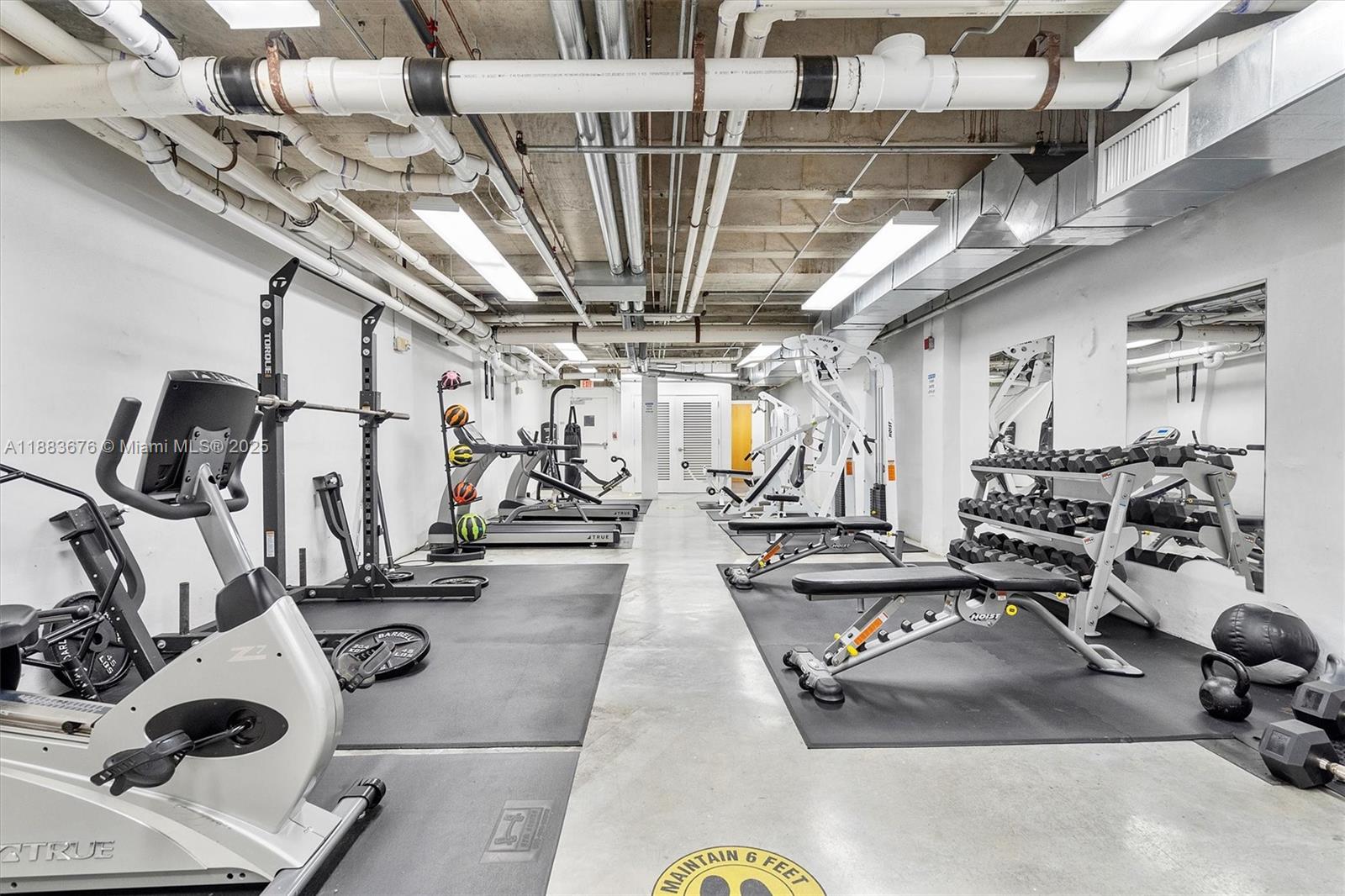 8101 Biscayne Boulevard, Unit R515 Miami, FL 33138 - Photo 21 of 26 a view of gym