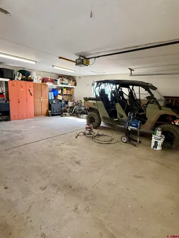 a view of car garage